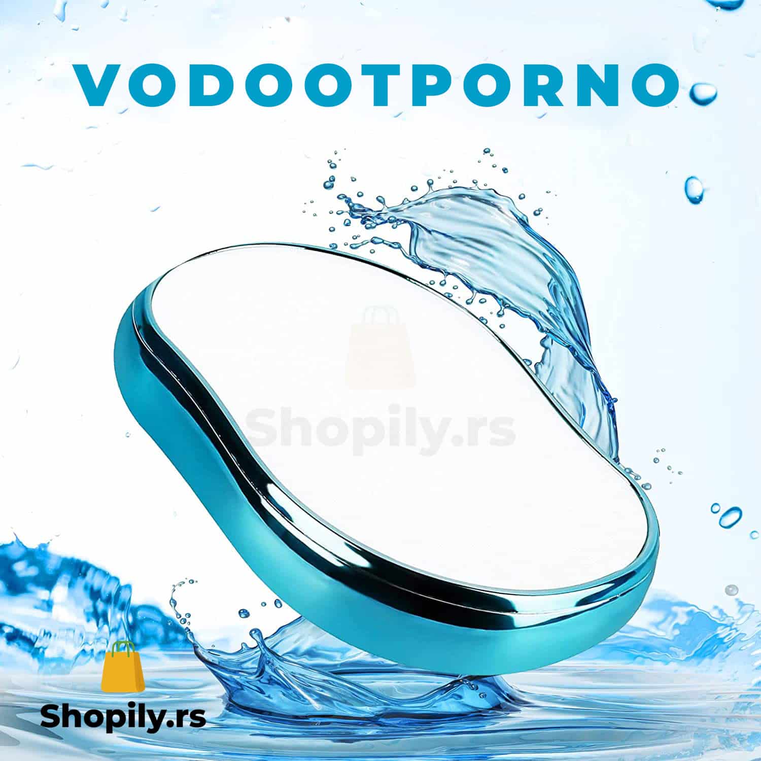 Vodootporan epilator