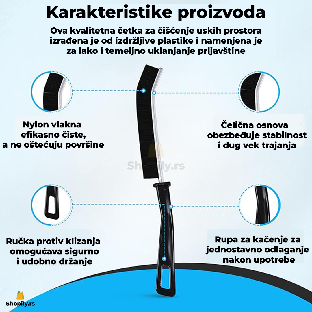 četke za čišćenje uglova