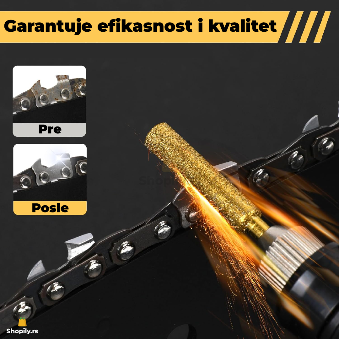 turpija za ostrenje lanca motorne testere