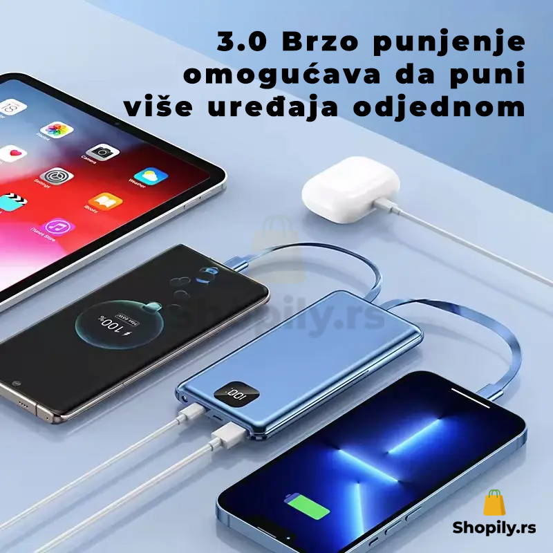 eksterna baterija 10000 mAh