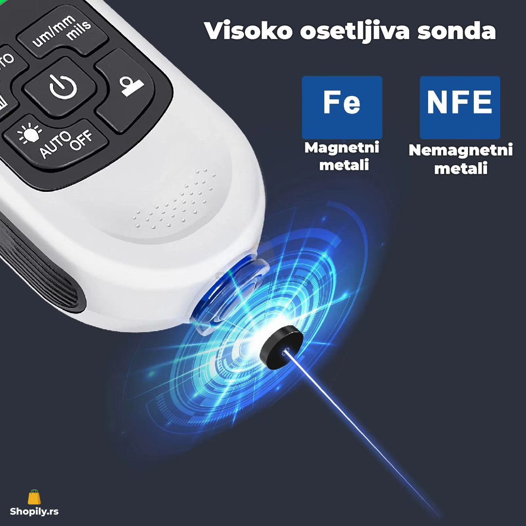 merac debljine laka