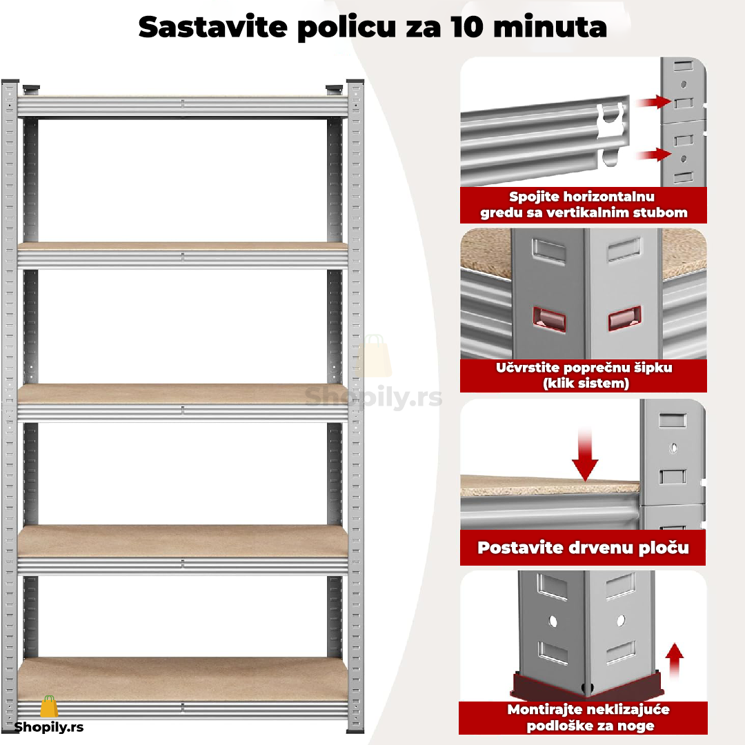 metalna polica