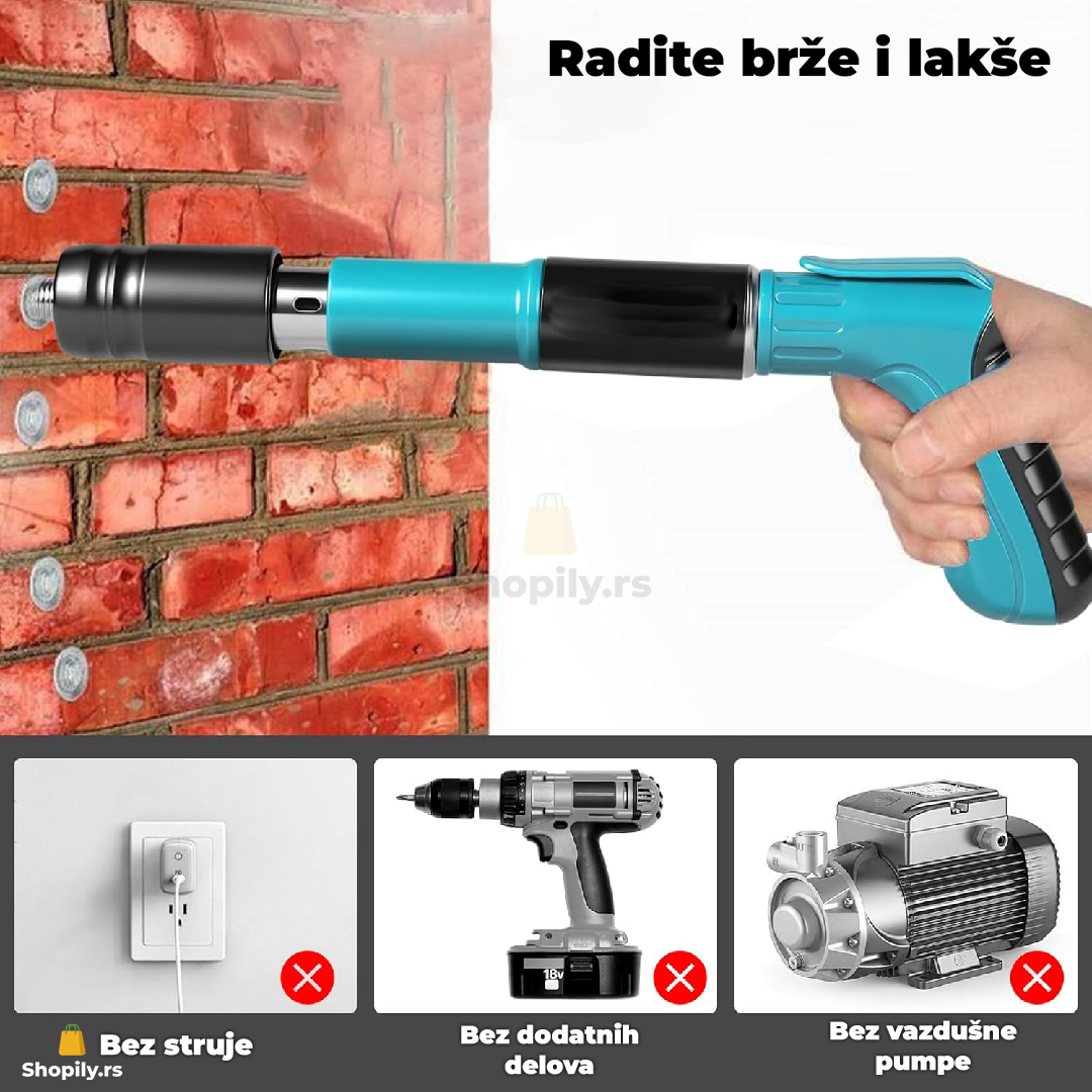 pištolj za zakivanje eksera