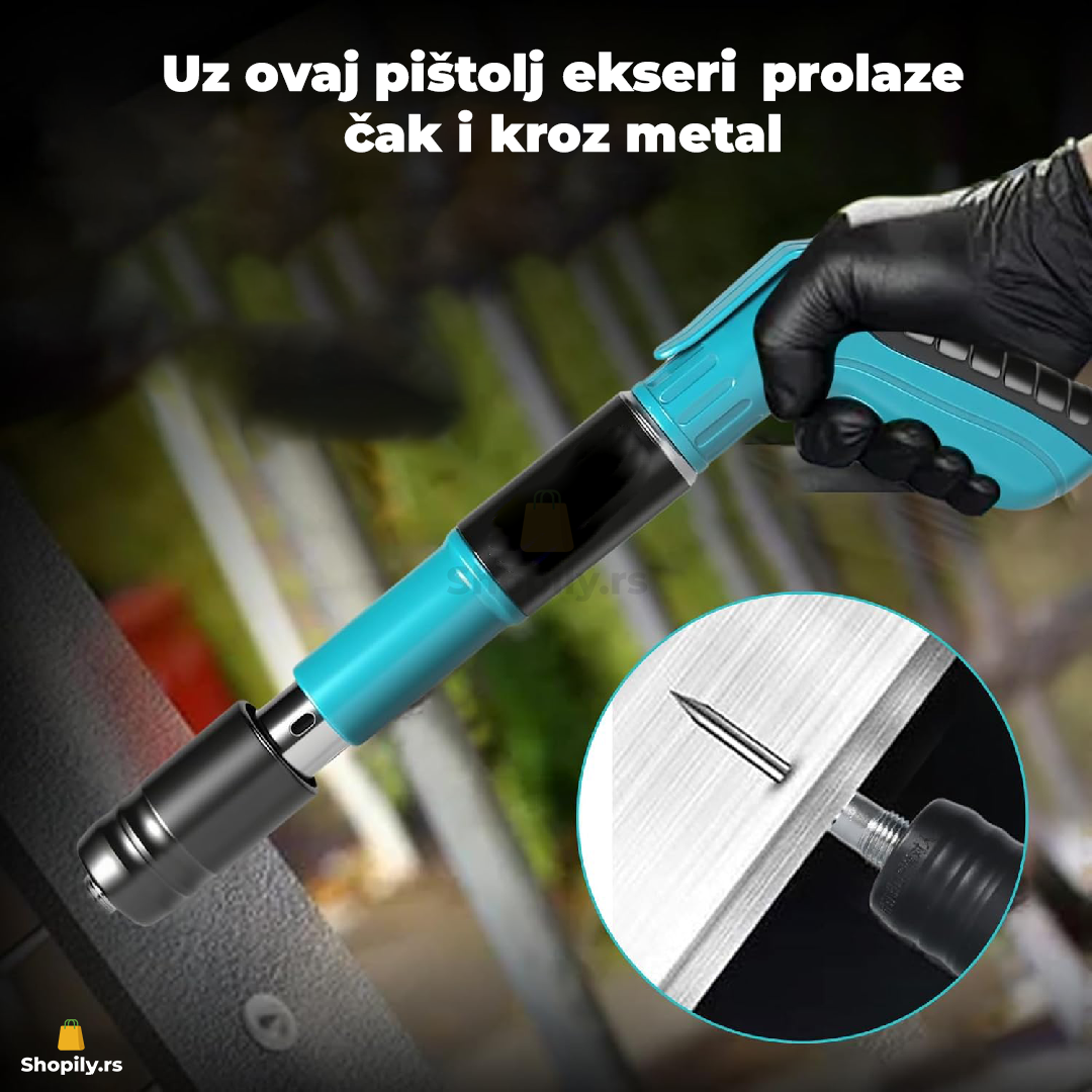 pištolj za zakivanje eksera