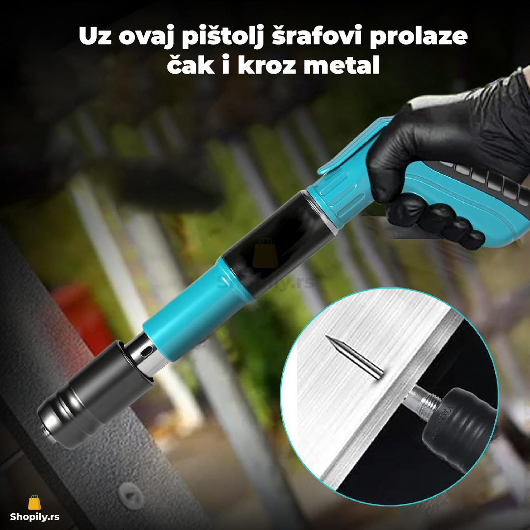 pištolj za zakivanje eksera