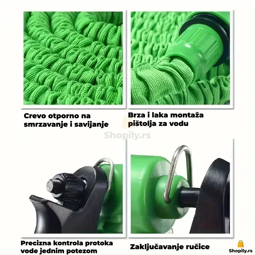 rastegljivo crevo za vodu