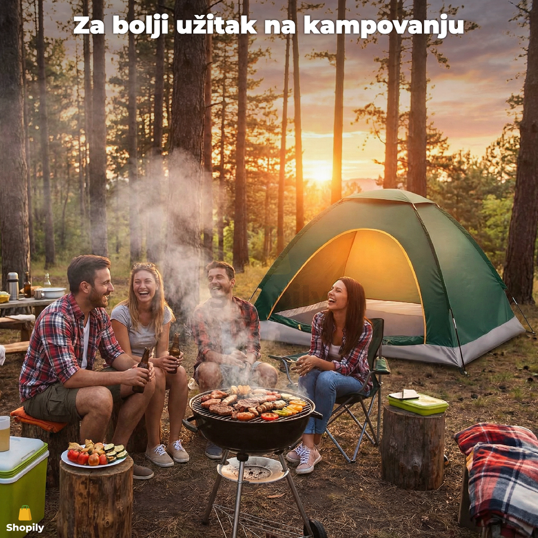 šator za kampovanje