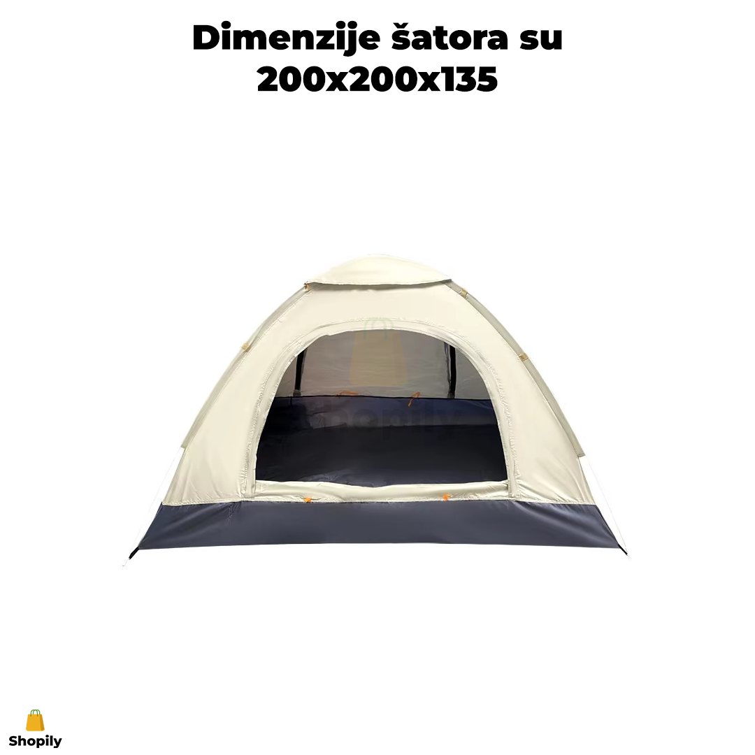 šator za kampovanje