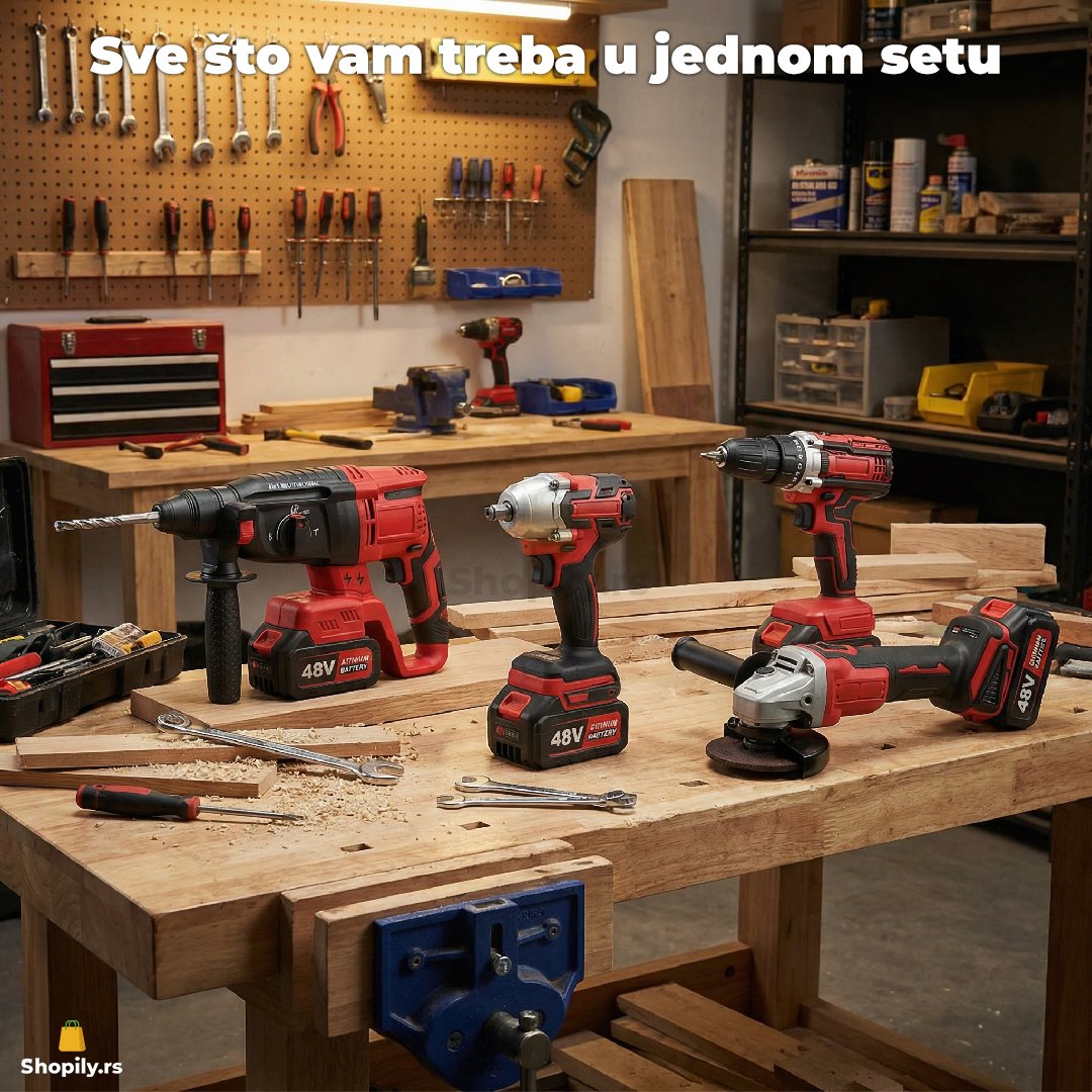 set alata u koferu