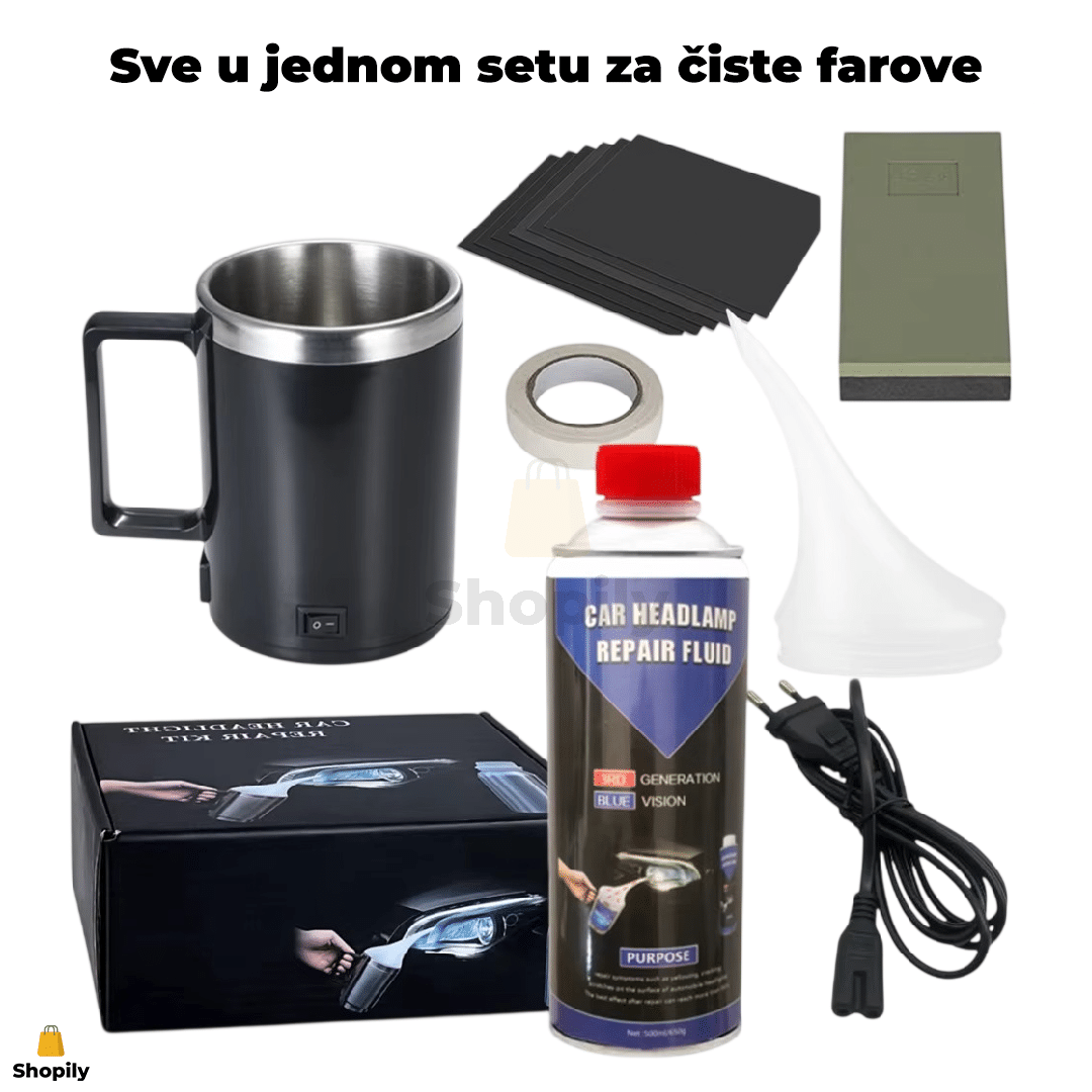 set za poliranje farova