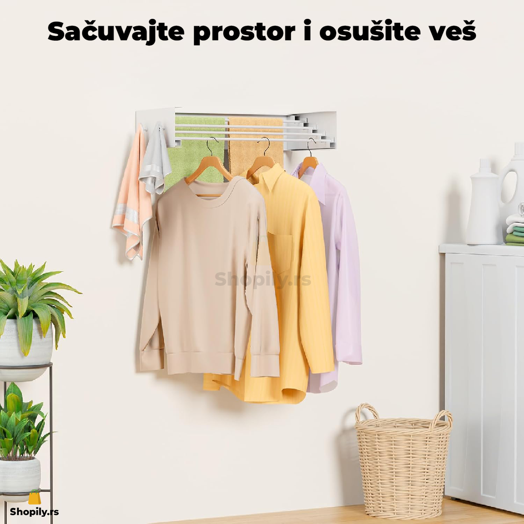 sušilica za veš na izvlačenje