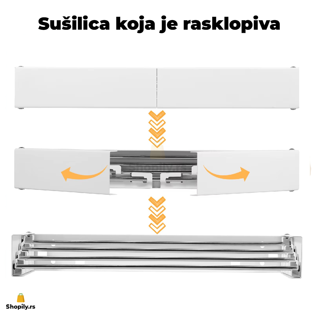 sušilica za veš na izvlačenje