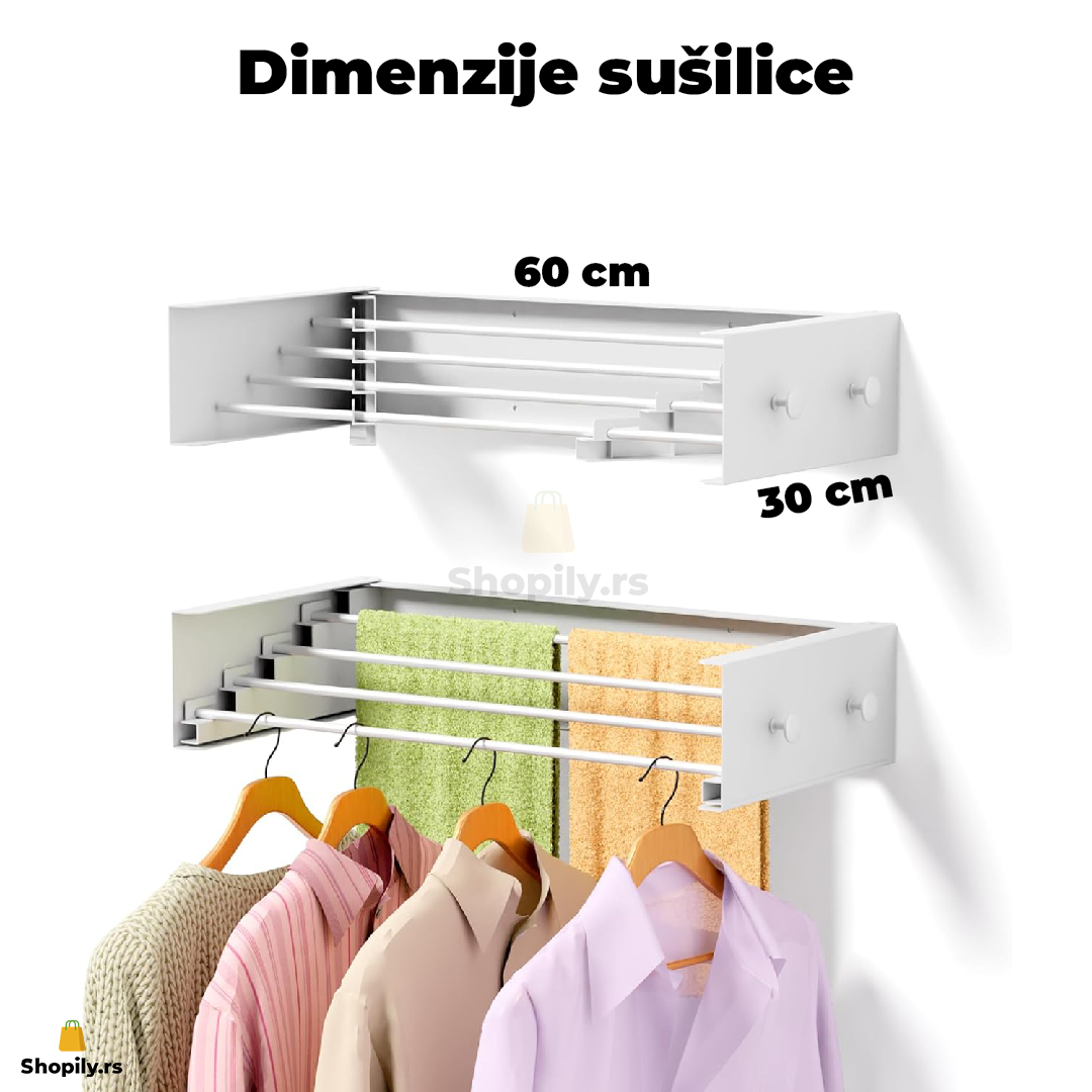 sušilica za veš na izvlačenje