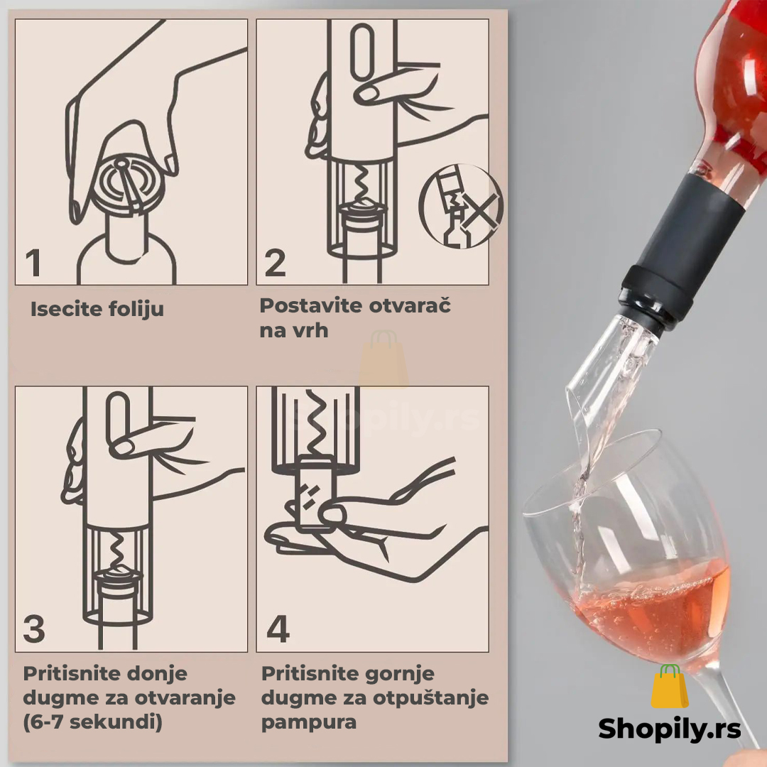 Električni otvarač za vino