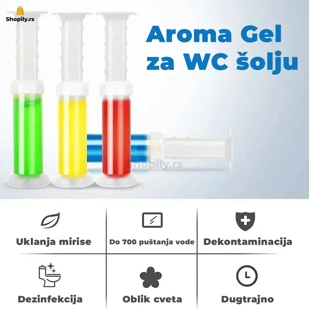aroma gel za wc solju
