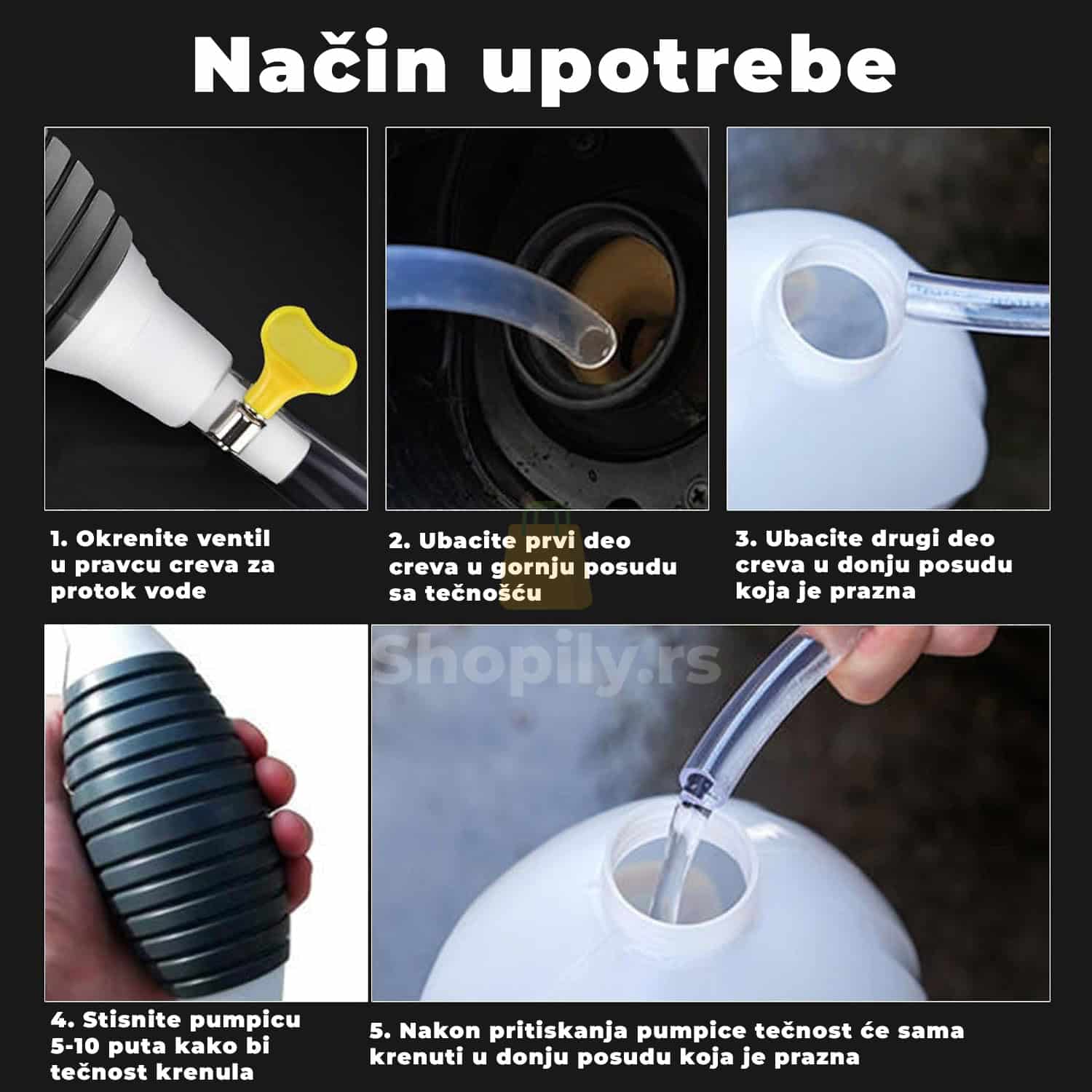 pumpa za pretakanje tečnosti